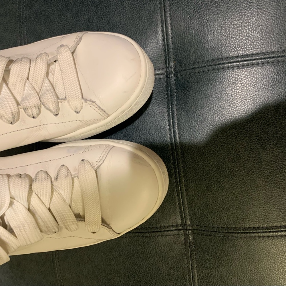 Coach White / Midnight navy Leather Sneakers - Picture 11 of 11
